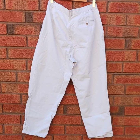 90s tapered ecru pants - Picture 2 of 4